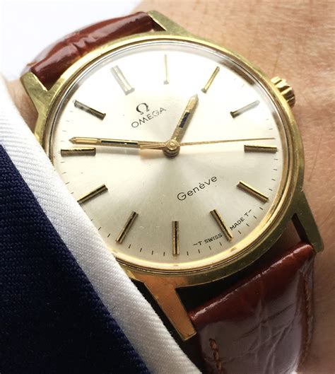 omega watch wind up geneve ebay|OMEGA Geneve Watches for sale .